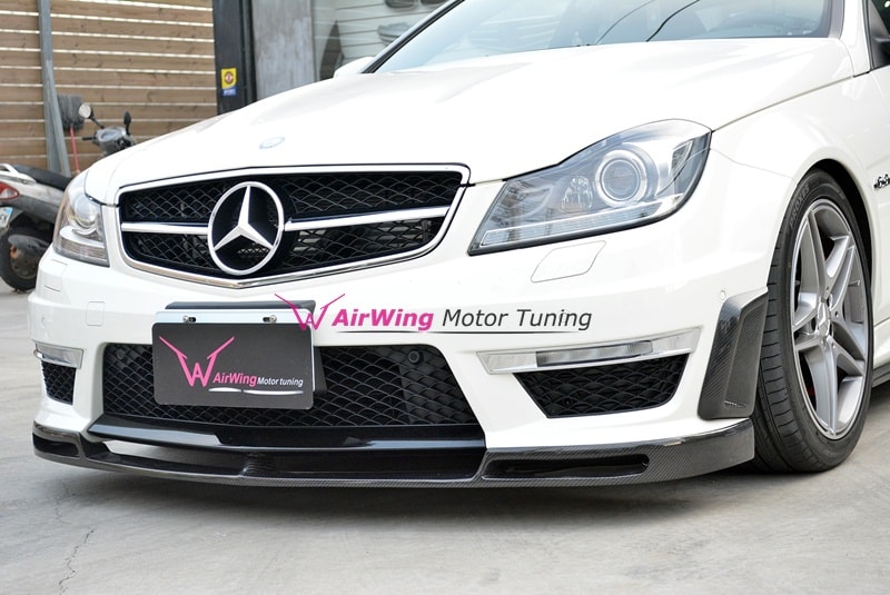 W204 C63 facelift Vorsteiner front lip